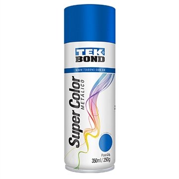 Tinta Spray Tekbond Metálica Azul 350ml