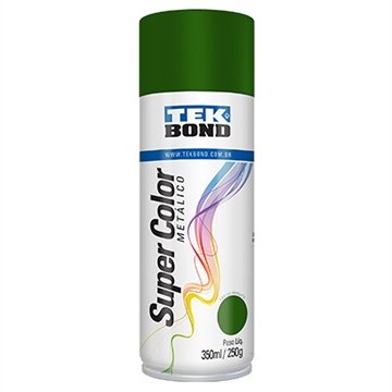 Tinta Spray Tekbond Metálica Verde 350ml