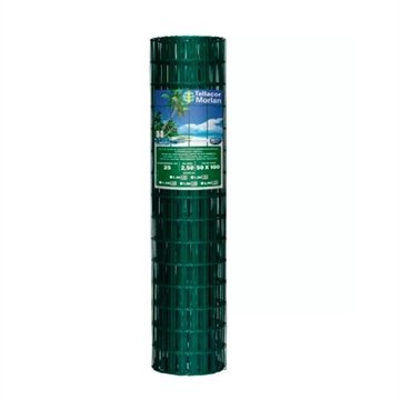 Tela Revestida Tellacor Morlan 100x50mm Fio 2,50mm 1,20x25m Verde