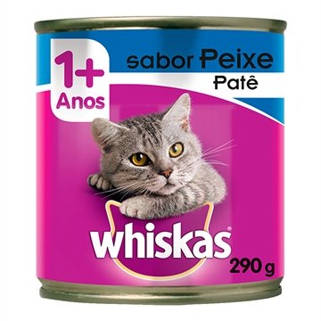 Ração para Gatos Whiskas Premium Peixe Lata 290g
