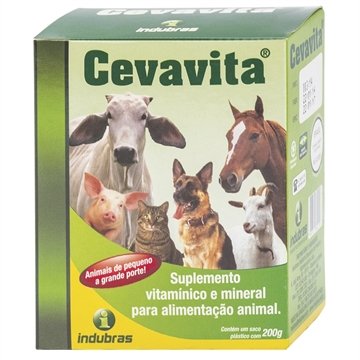 Cevavita Pó Indubras Suplemento Vitamínico Mineral 200g