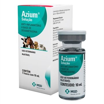 Azium Antiflamatório Dexametasona Solução Injetável 10ml
