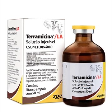 Terramicina Zoetis LA Solução Injetável  50 ml