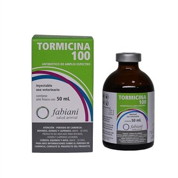 Tormicina Fabiani 100 Injetável 50ml
