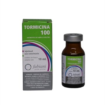 Tormicina Fabiani 100 Injetável 10ml