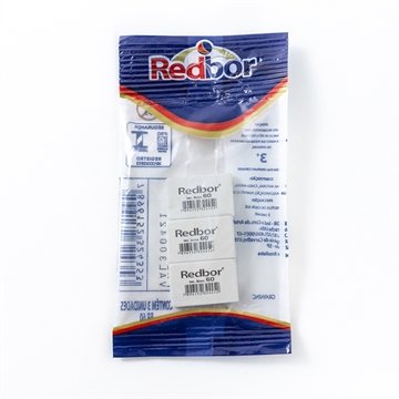 Borracha Red Bor BR-60 Branca - Embalagem com 3 Unidades