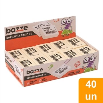 Borracha Bazze Basic - Embalagem com 40 Unidades