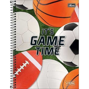 Caderno Espiral Tilibra Universitário Capa Dura 01 Matéria Vibe