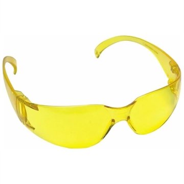 Óculos Segurança Kalipso Leopardo Estilo Esportivo Amarelo