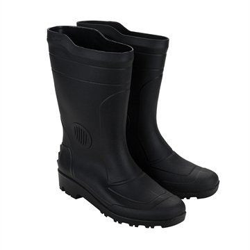 Bota Pega Forte Cano Médio sem Meia Preto 39