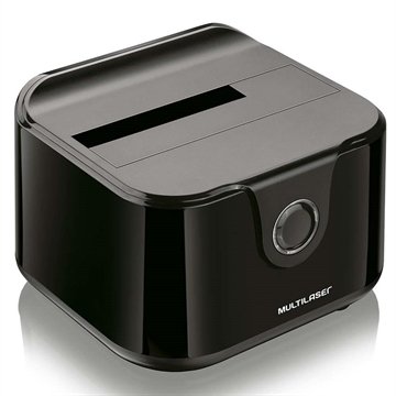 OLD Docking Station Multilaser Para Hd 25 Pol. /35 Pol. Sata Com 1 Baia Usb 3.0 Plug - GA125