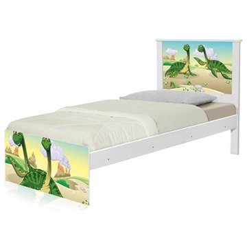 Cama Infantil Solteiro 195cm X 96cm Kmteb Dinossauros