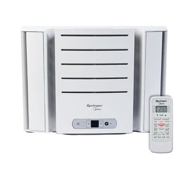 Ar Condicionado De Janela Midea 7.500 Btu-h Frio Eletronico Branco Qck078rb - 127v
