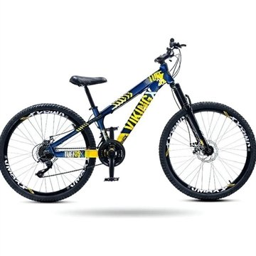 Bicicleta Mountain Bike Vikingx Tuff25 Aro 26 Alumínio 21V Tuff