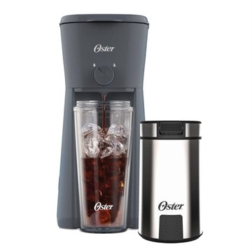 Kit Cafe Gelado - Cafeteira Iced Coffee E Moedor De Cafe Oster 220V