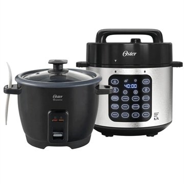Kit Panela De Pressao E Panela De Arroz Eletrica Oster