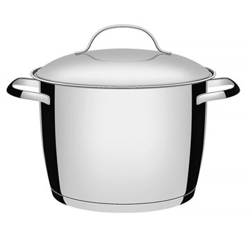Caldeirão Tramontina Allegra Em Aço Inox Com Fundo Triplo 24 Cm 7,5 L 62655240