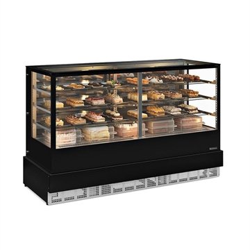 Vitrine Refrigerada Balcão Refrigerado Gelopar Gger200pr 200L Preto 220V