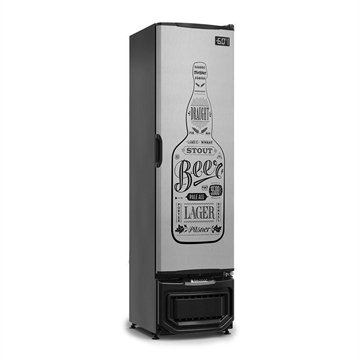 Cervejeira Gcb23egw Refrigeração Ar Forçado Degelo Automático Preto Gelopar 220V