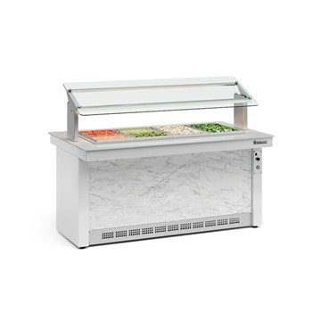 Buffet Refrigerado Vitra Gelopar Gbrf175br 1728L Sem Porta Branco 220V