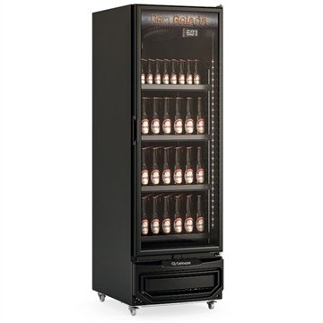 Cervejeira Vertical Gelopar Gcb57vlc 572L Porta Vidro Duplo Preto 220V