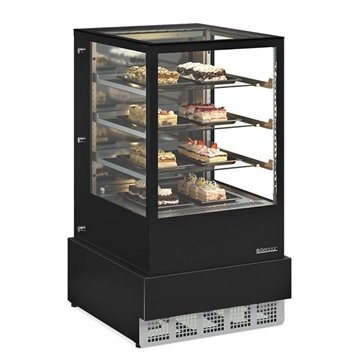 Vitrine Refrigerada Conveniência Gourmet Gger070 Gelopar 70L Sem Porta Preto 220V