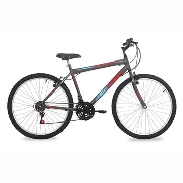 Bicicleta Storm Mountain Bike Aro 26 Quadro Aço 18 Marchas Grafite Mormaii