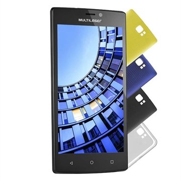 OLD Smartphone Multilaser MS60 4G QuadCore 2GB RAM Tela 5,5" Dual Chip Android 5 Preto - P9005