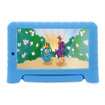 OLD Tablet Galinha Pintadinha Plus Quad Core 1Gb Ram Wifi 7 Pol. 8Gb Android 7 Azul Multilaser - NB282