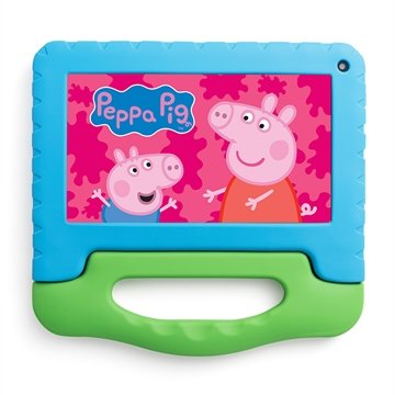 OLD Tablet Multilaser Peppa Pig WI-FI 32GB Tela 7" Android 11 Go Edition com Controle Parental - NB375