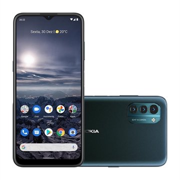 OLD Smartphone Nokia G21 4G 128GB Tela HD+ 6.5" 4GB RAM Pronto para Android 12 Câmera Tripla 50MP+Selfie 8MP - NK083