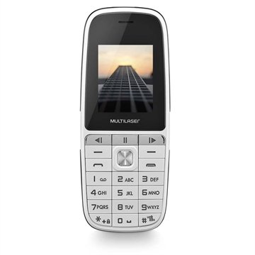 OLD Celular Up Play Dual Chip Mp3 Com Câmera Branco - Multilaser - P9077