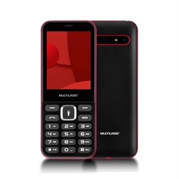 OLD Celular UP Max 2G Dual Chip Bluetooth 2.1, Radio FM, Tela 2.8 Pol. Preto Multilaser - P9135