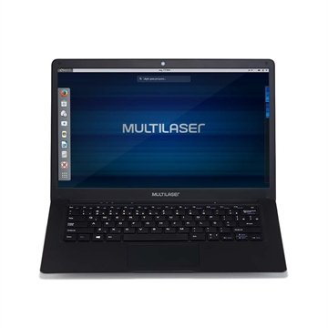 OLD Notebook Legacy Intel Tela De 14.1 Pol. Full Hd Linux Ram 4 Gb Multilaser Preto - PC210