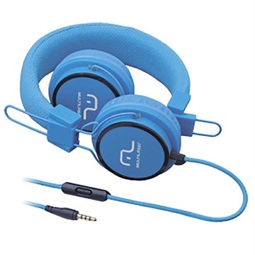 OLD Fone De Ouvido Multilaser Com Microfone Headfun Azul P2 - PH089