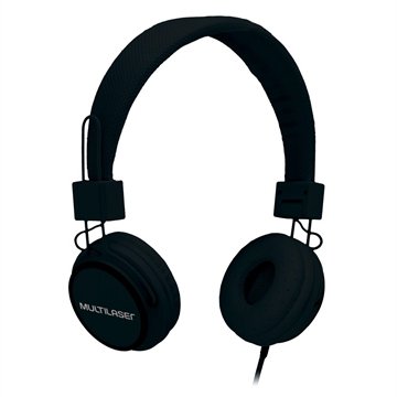OLD Fone De Ouvido Multilaser Headphone Fun Preto P2 - PH115