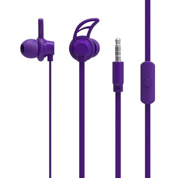 OLD Fone de Ouvido Sport Neon Series Hook Roxo - PH175