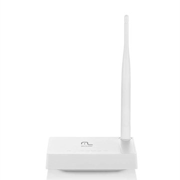 OLD Roteador Wireless 150Mbps 1 Antena Fixa 4 Portas Lan Multilaser RE057