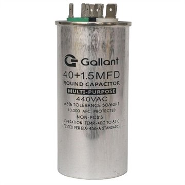 Capacitor CBB65 Gallant 40+1 5MF +-5% 440 VAC