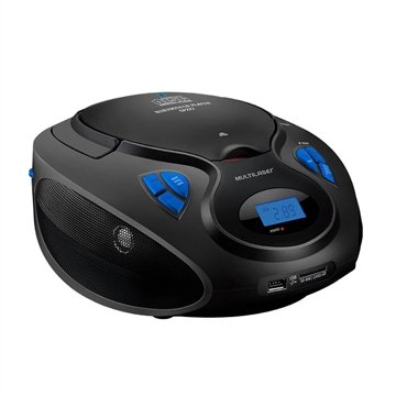 OLD Caixa De Som Boombox Bluetooth 6 Em 1 Preto Multilaser -