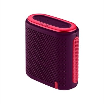 OLD Caixa De Som Pulse Mini Bluetooth/Sd/P2 10W Rms Roxo E Rosa -