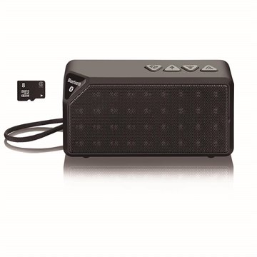 OLD Caixa De Som Mirage Bluetooth 8W Rms + Sd Card 8Gb Preta -