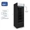 Refrigerador Expositor Vertical Hq 509 Litros Porta De Vidro Duplo Iluminação Led Preto Hq-509Revpvx
