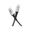 Cabo USB-A para USB-C Geonav 1,2m 40W 2A Nylon Trancado Preto