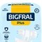 Fralda Descartável Geriátrica/Adulto Bigfral Regular Plus Tamanho M - 8 Pacotes com 8 Fraldas - Total 64 Tiras