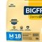 Fralda Geriátrica Bigfral Derma Plus Tamanho M - 4 Pacotes com 18 Fraldas - Total 72 Tiras