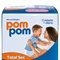 Fralda Descartável Pom Pom Clássica Jumbo Tamanho XXG - 8 Pacotes com 16 Fraldas - Total 128 Tiras