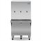 Bebedouro Industrial Frisbel Coluna 3 Torneiras Natural E Gelada 100 Litros Inox Ra10