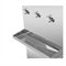 Bebedouro Industrial Frisbel Coluna 3 Torneiras Natural E Gelada 100 Litros Inox Ra10