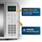 Micro-Ondas Mondial 21 Litros Branco Espelhado 1200W Mo-01-21-W - 127V